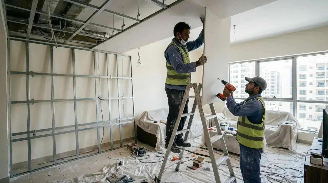 False Ceiling Installation