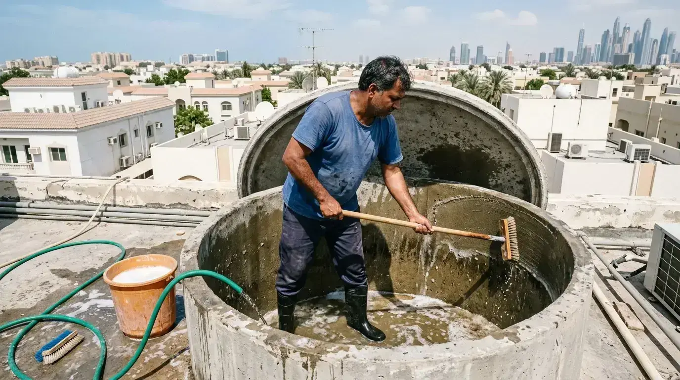 Water Tank Cleaning